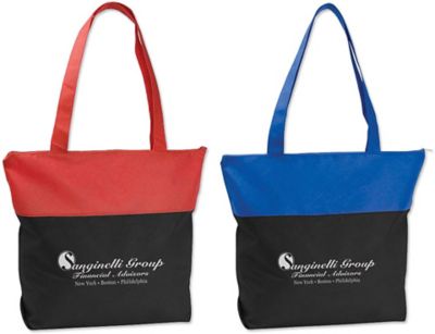 Poly Pro Two Tone Zippered Tote