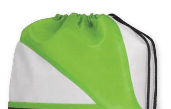 Three Color Drawcord Bag