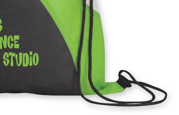 Three Color Drawcord Bag