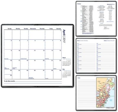 Linden Pocket Calendar Monthly
