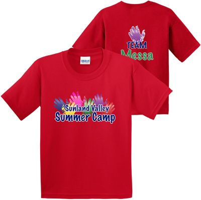 Youth Digital T-Shirt-Colors