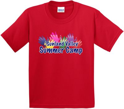 Youth Digital T-Shirt-Colors