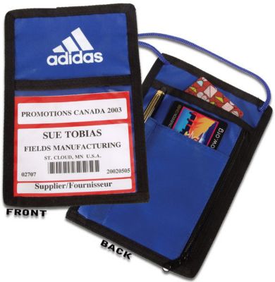 Tradeshow Badge Pouch 4 3/4 X 7