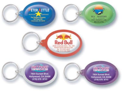 Domed Oval Keytags
