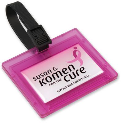 Domed Luggage Tag