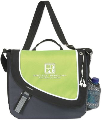 A Step Ahead Messenger Bag-Emb