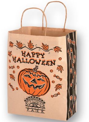 Natural Kraft 10X13 Halloween Bag