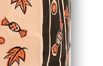 Natural Kraft 10X13 Halloween Bag