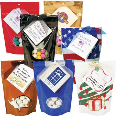 Buttermint Window Pouch Bags