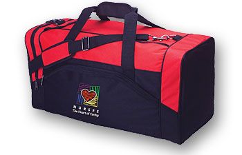 Heart Of Caring Red Amsport Duffel