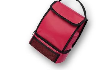 Heart Of Caring Red Lunch Sack