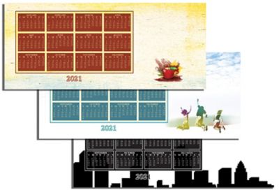 Digital Magnet Calendar Horizontal