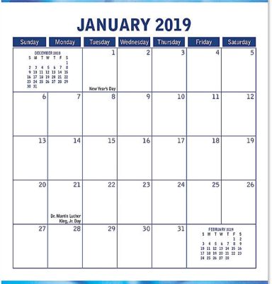 Digital Budget Pro Wall Calendar
