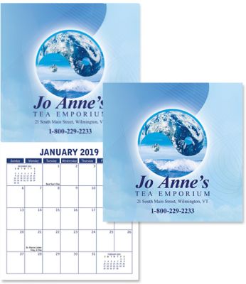 Digital Budget Wall Calendar