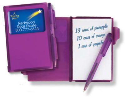 Translucent Mini Notepad & Pen
