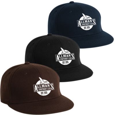 Flat Bill Stretch To Fit Cap
