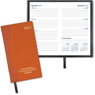 Cabernet Pocket Calendar Weekly