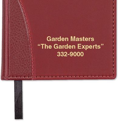 Cabernet Pocket Calendar Weekly