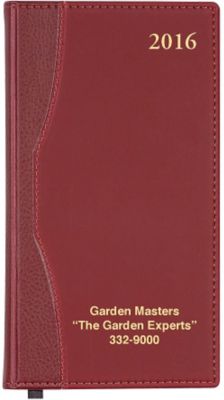 Cabernet Pocket Calendar Monthly