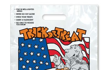 Mcgruff Flag Halloween Bag 11X15