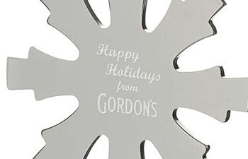 Silver Snowflake Ornament