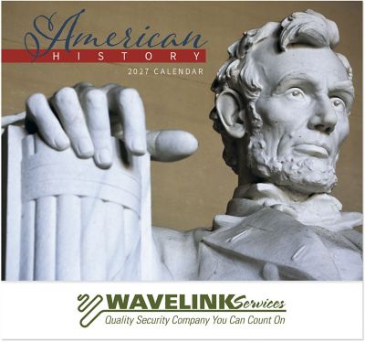 American History Calendar-Stapled