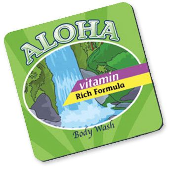 Bic Fabric Top Coaster 3.5" Square