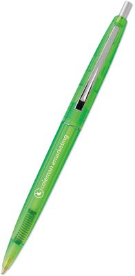 Bic Clear Clics Chrome Clip