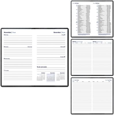 Quest Pocket Calendar Weekly