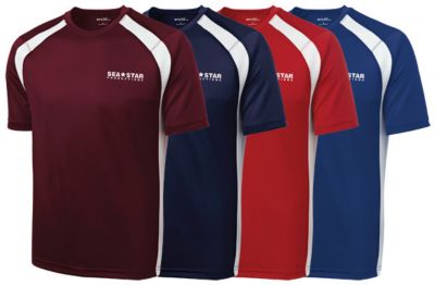 Sport-Tek Colorblock Crew - Adult