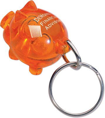 Acrylic Piggy Key Chain