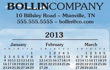 4X7 Repositionable Wall Calendar