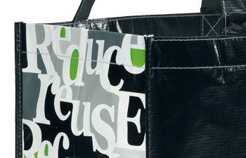 Laminated 100% Recycled Shopper