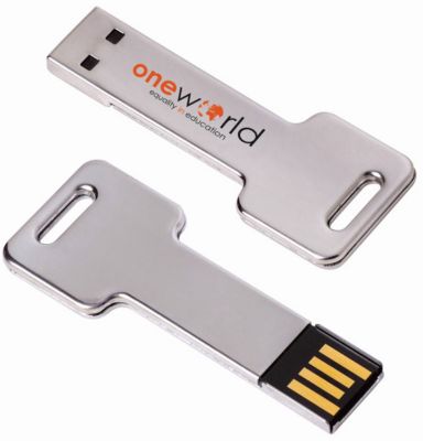 Silver Key 2Gb Usb Flash Drive