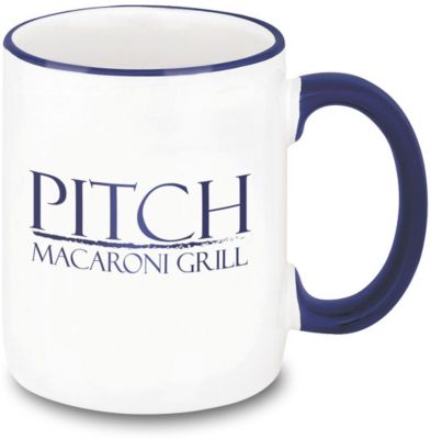 Two Tone Ceramic Mug 12 Oz         