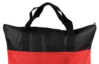 Two Tone Non Woven Zip Tote