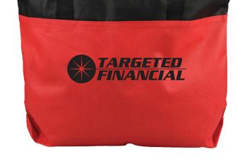 Two Tone Non Woven Zip Tote