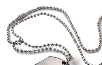 Dog Tag Usb 2.0 Flash Drive 1Gb