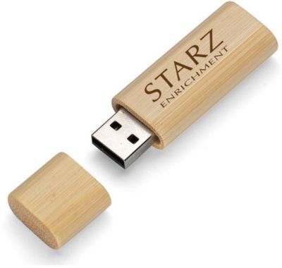 Eco Bamboo Usb 2.0 Flash Drive 1Gb