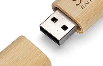 Eco Bamboo Usb 2.0 Flash Drive 1Gb