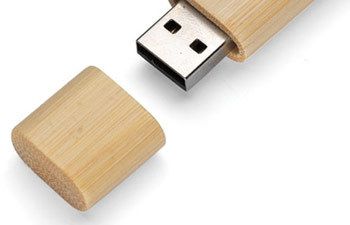 Eco Bamboo Usb 2.0 Flash Drive 1Gb