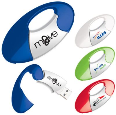 Clip-N-Carry Usb Drive 2Gb