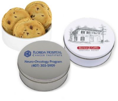 6Oz Gourmet Choco Chip Cookie Tin