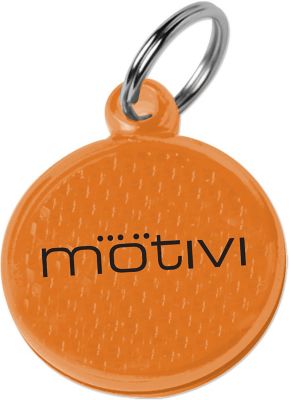 Round Reflector Pet Id Tag