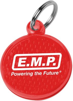Round Reflector Pet Id Tag