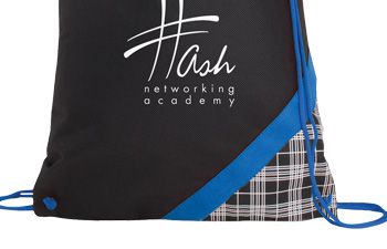Poly Pro Accent Drawcord Bag
