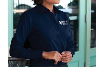 Ladies Blended Poplin Shirt