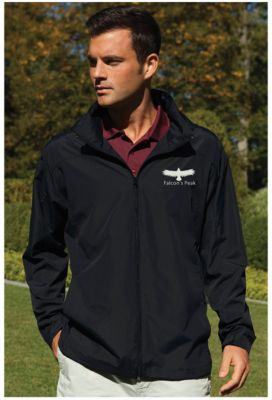 Full Zip Lightweight Hooded Jacket