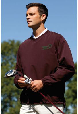V Neck Microfiber Windshirt
