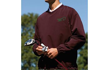 V Neck Microfiber Windshirt